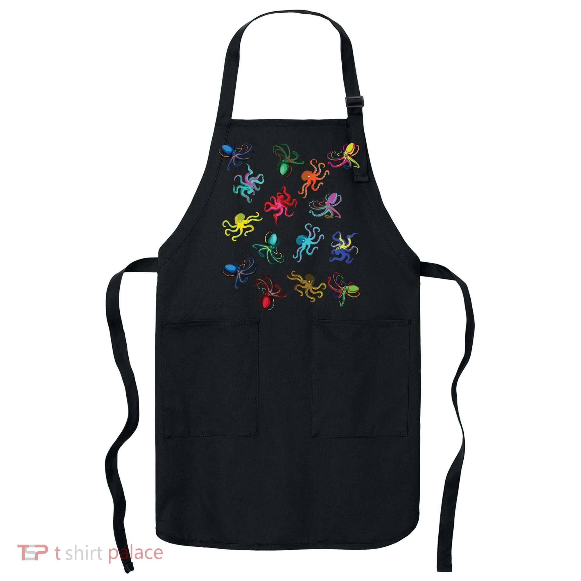 Octopus Gift Tee Octopus Tee Apron