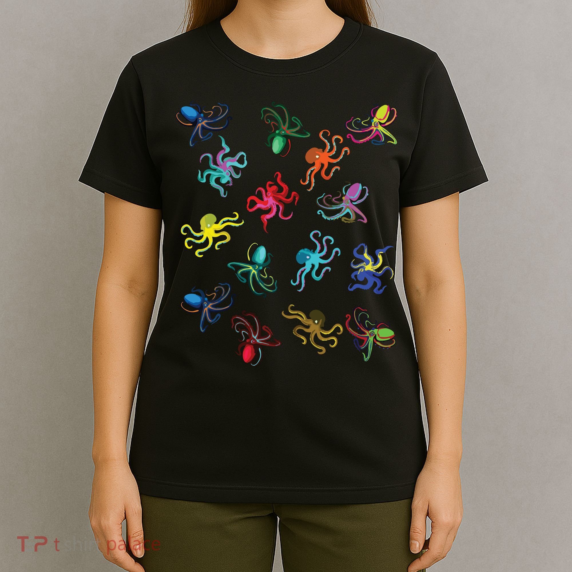 Octopus Gift Tee Octopus Tee T-Shirt