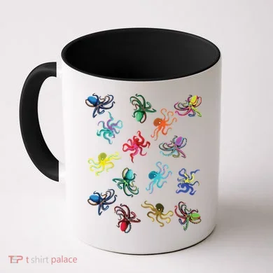 Octopus Gift Tee Octopus Tee Coffee Mug