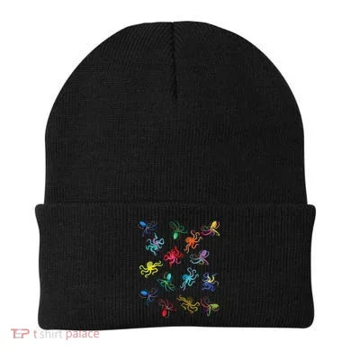 Octopus Gift Tee Octopus Tee Beanie