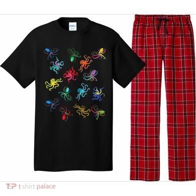 Octopus Gift Tee Octopus Tee Pajama Set