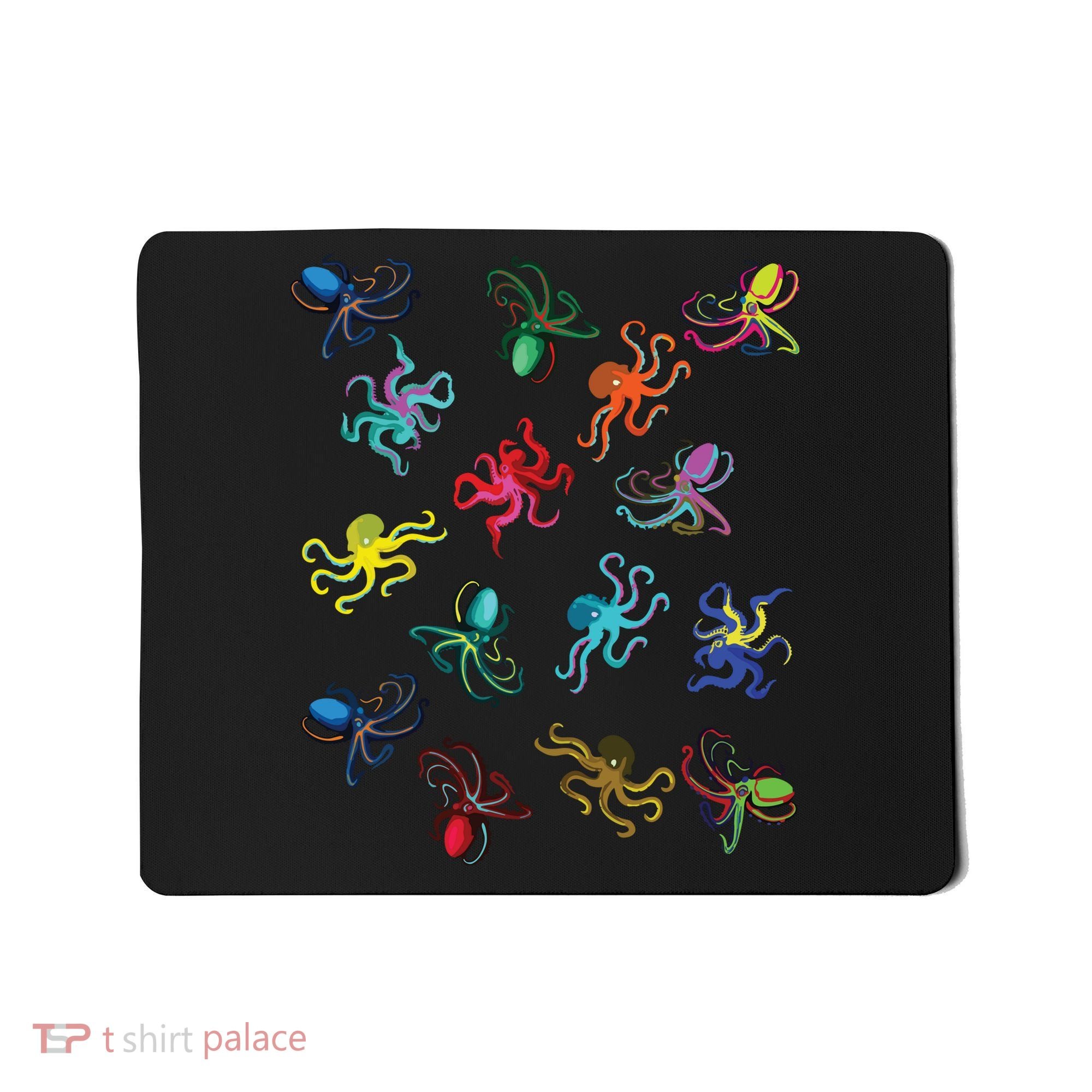 Octopus Gift Tee Octopus Tee Mousepad