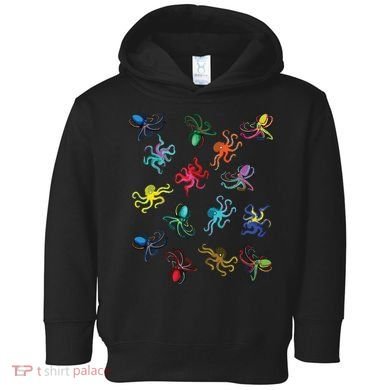 Octopus Gift Tee Octopus Tee Toddler Hoodie