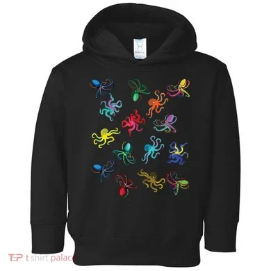 Octopus Gift Tee Octopus Tee Toddler Hoodie