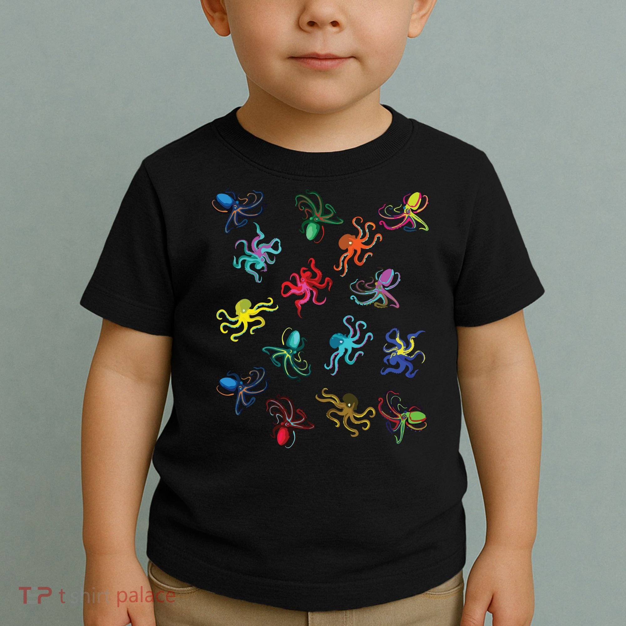 Octopus Gift Tee Octopus Tee Toddler T-Shirt