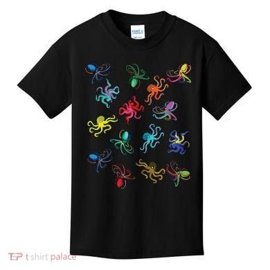 Octopus Gift Tee Octopus Tee Kids T-Shirt