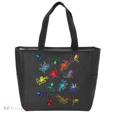 Octopus Gift Tee Octopus Tee Tote Bag