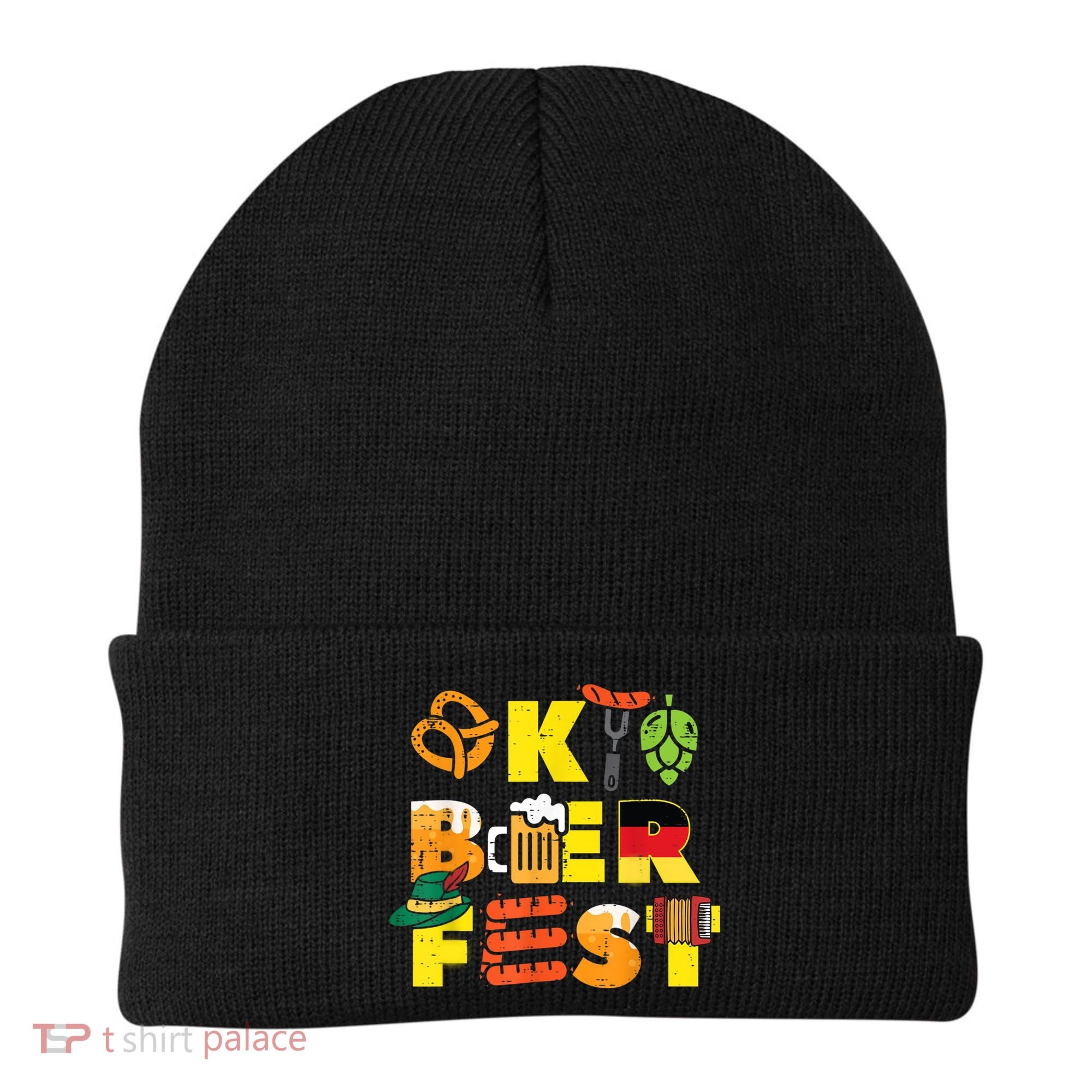 Oktoberfest German Things Cute Bavarian Festival Beanie