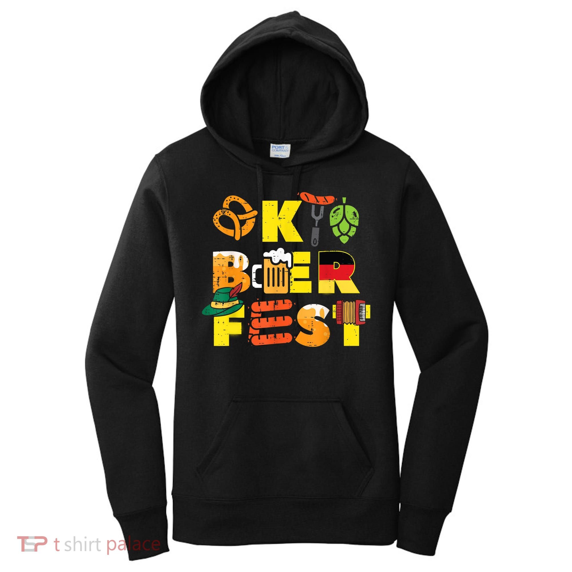 Oktoberfest German Things Cute Bavarian Festival Women's Hoodie