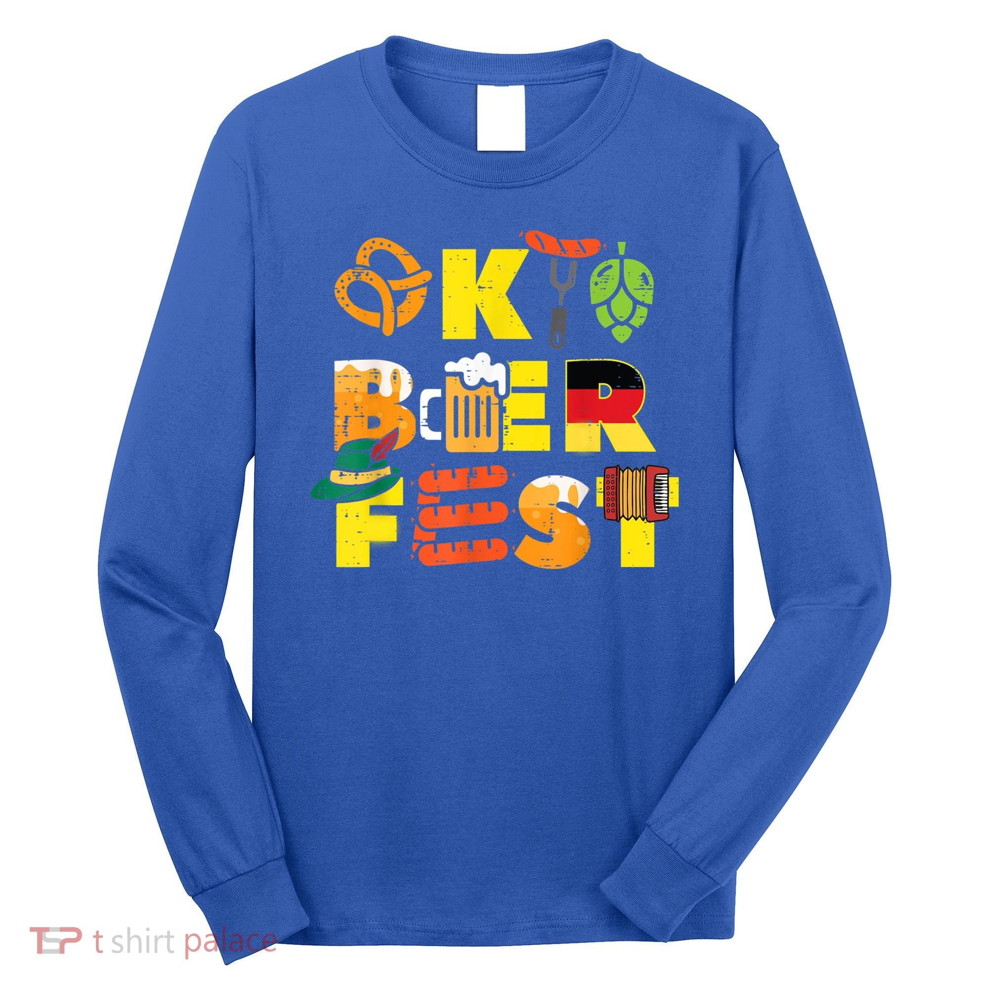 Oktoberfest German Things Cute Bavarian Festival Long Sleeve Shirt