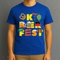 Oktoberfest German Things Cute Bavarian Festival T-Shirt thumb 3