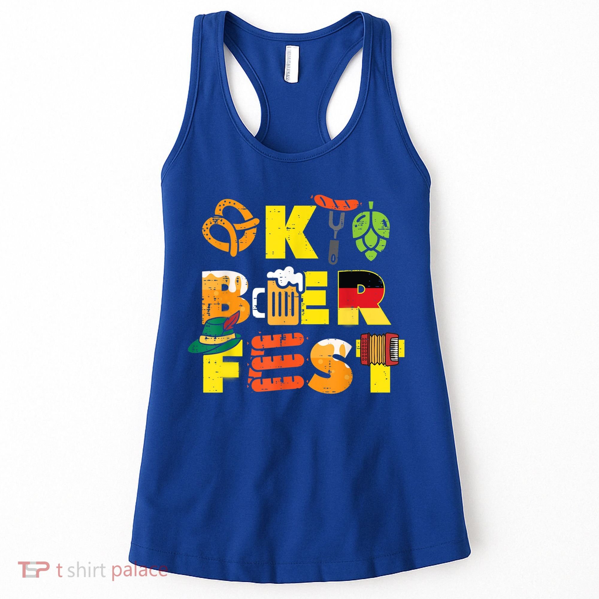 Oktoberfest German Things Cute Bavarian Festival Women's Tank Top