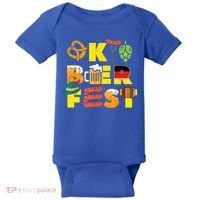 Oktoberfest German Things Cute Bavarian Festival Baby Bodysuit thumb 0