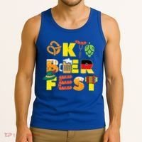 Oktoberfest German Things Cute Bavarian Festival Tank Top thumb 3
