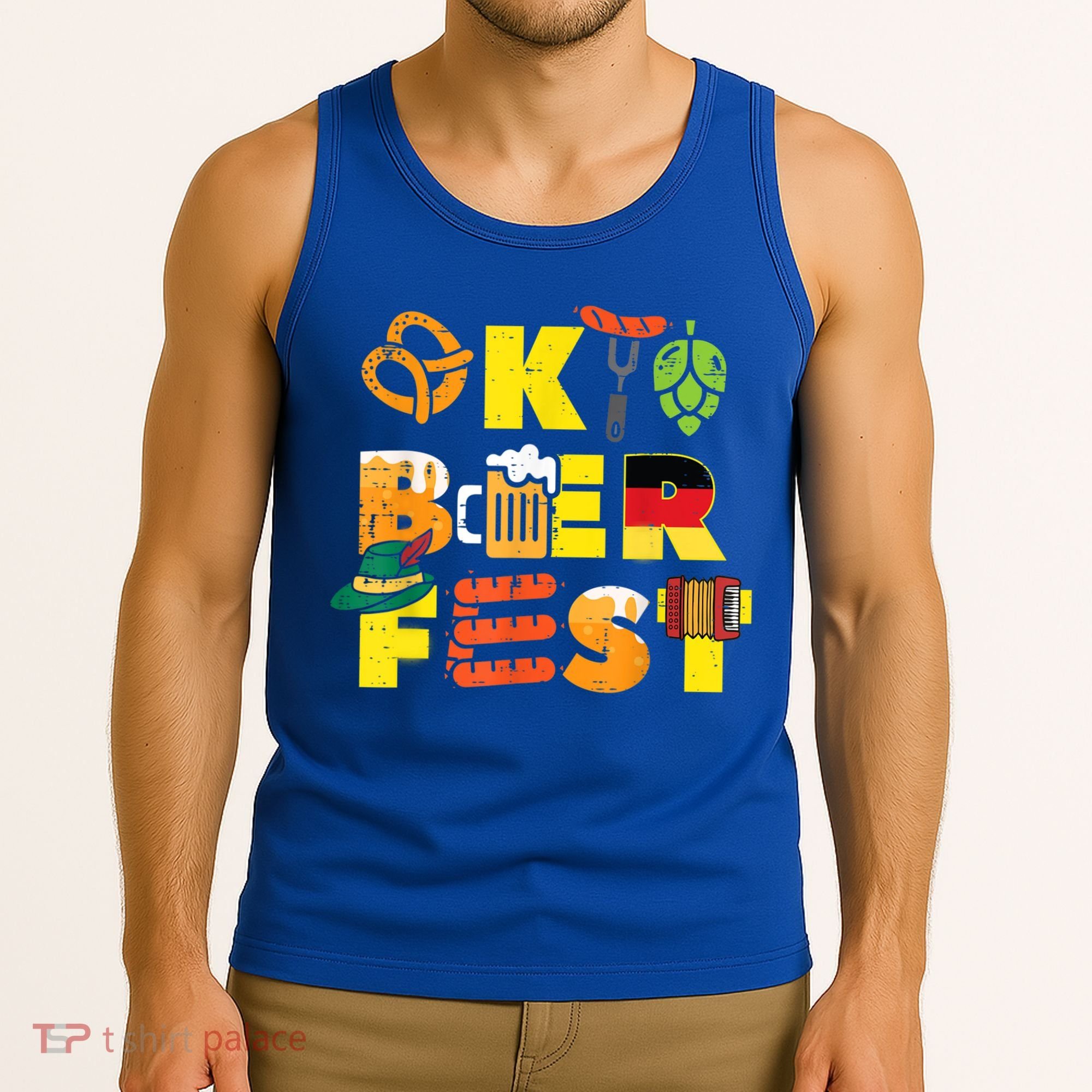 Oktoberfest German Things Cute Bavarian Festival Tank Top