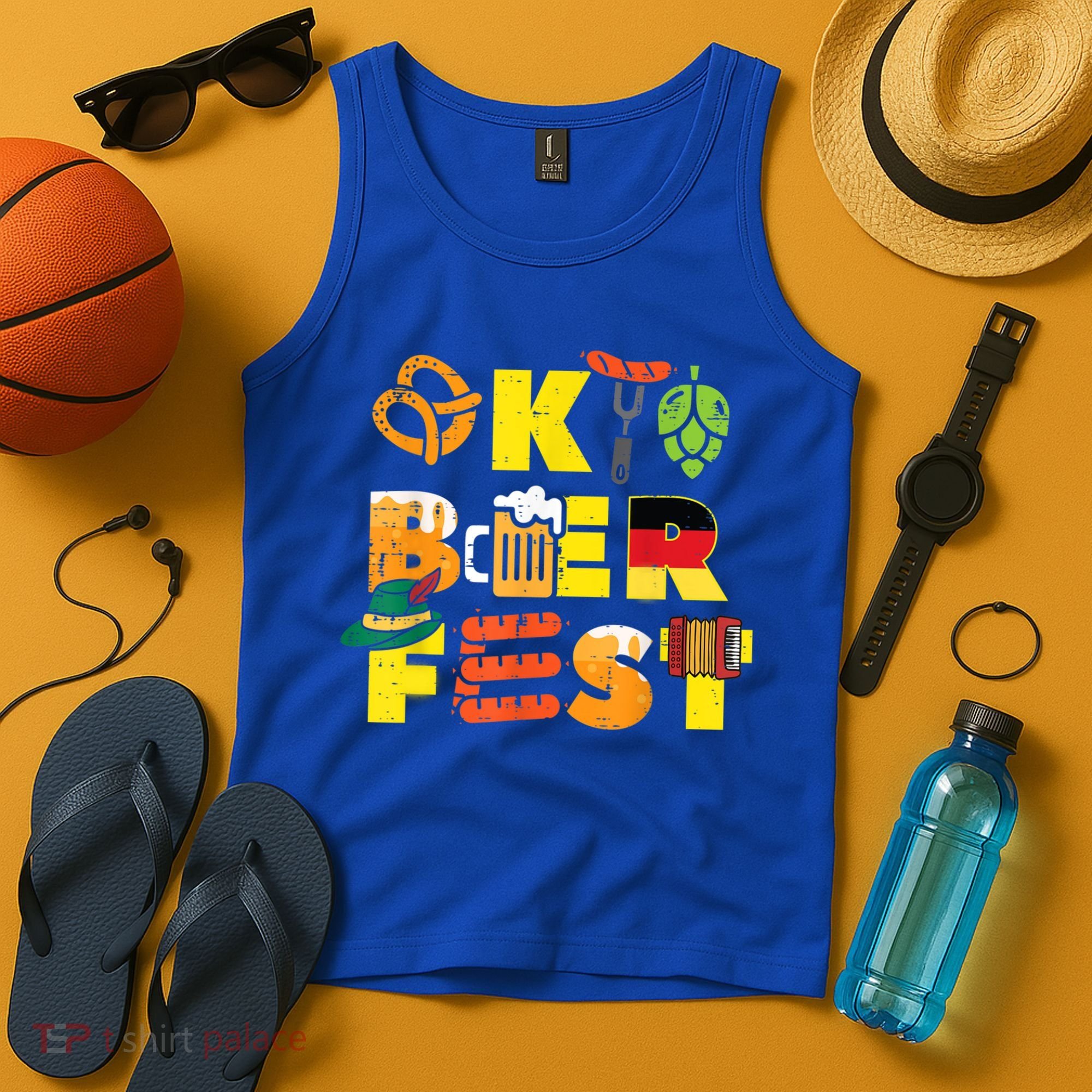 Oktoberfest German Things Cute Bavarian Festival Tank Top