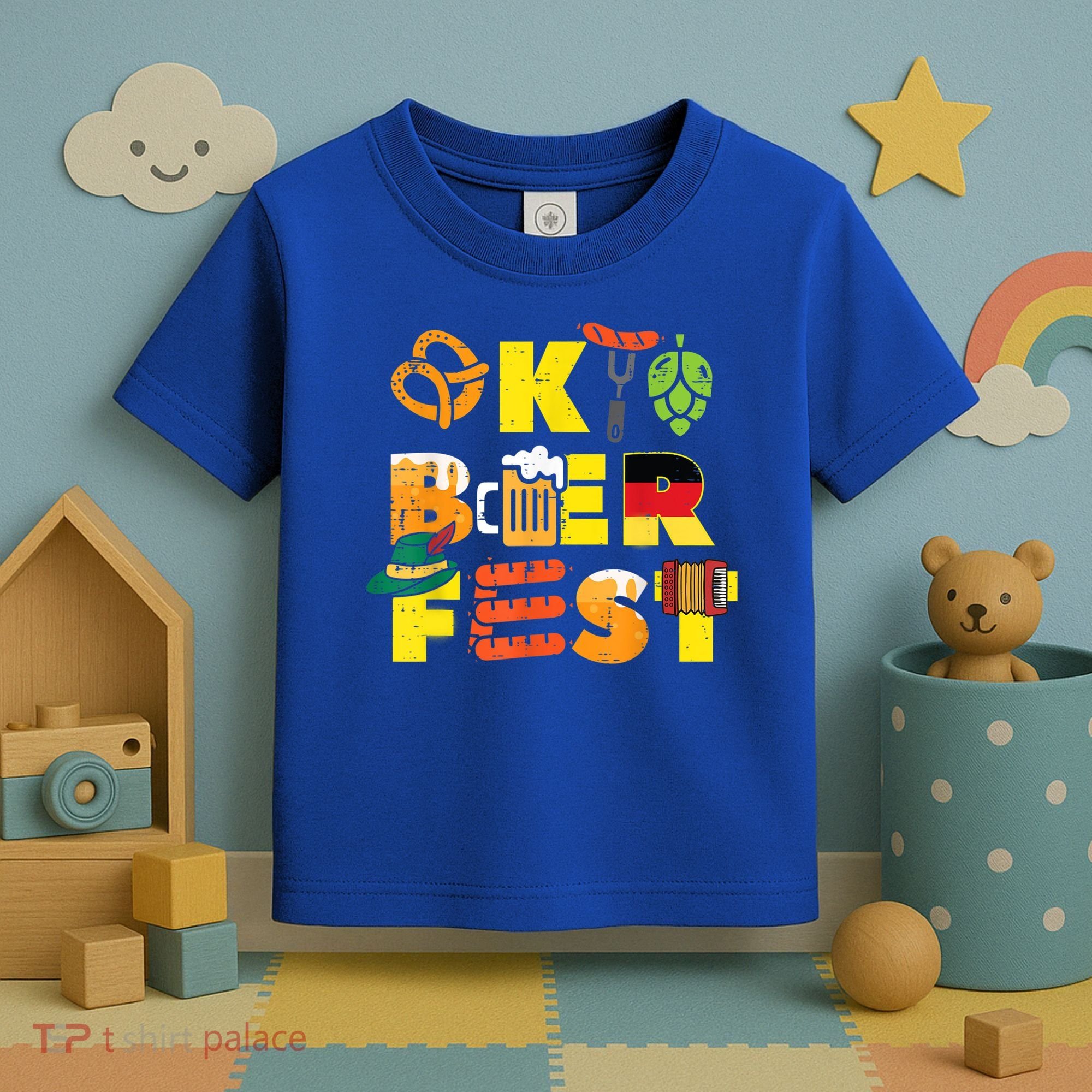 Oktoberfest German Things Cute Bavarian Festival Toddler T-Shirt