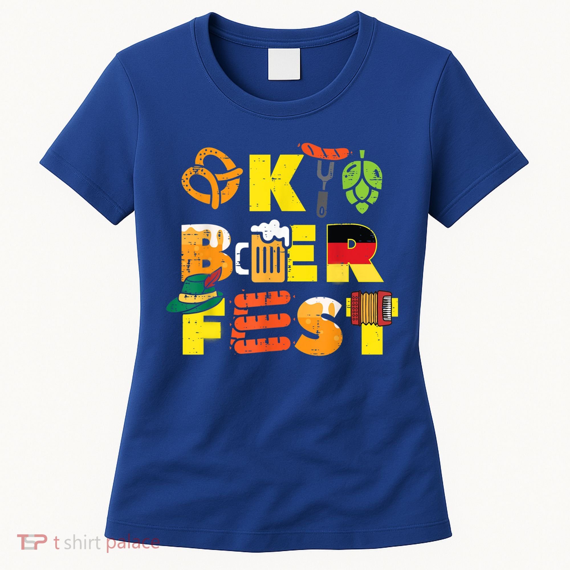 Oktoberfest German Things Cute Bavarian Festival Women's T-Shirt