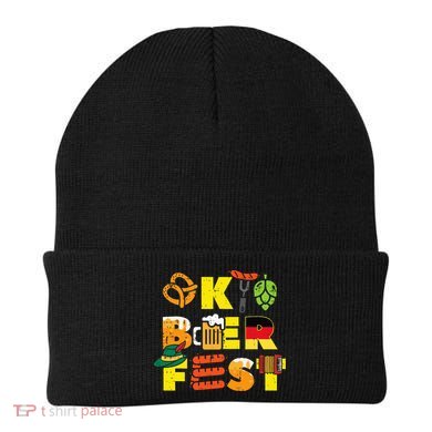 Oktoberfest German Things Cute Bavarian Festival Beanie
