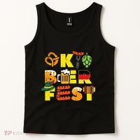 Oktoberfest German Things Cute Bavarian Festival Tank Top thumb 2
