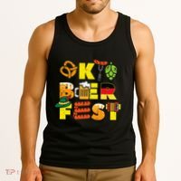 Oktoberfest German Things Cute Bavarian Festival Tank Top thumb 3