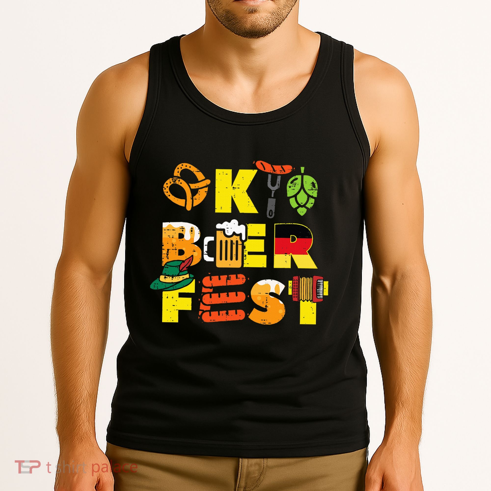Oktoberfest German Things Cute Bavarian Festival Tank Top