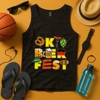 Oktoberfest German Things Cute Bavarian Festival Tank Top thumb 4