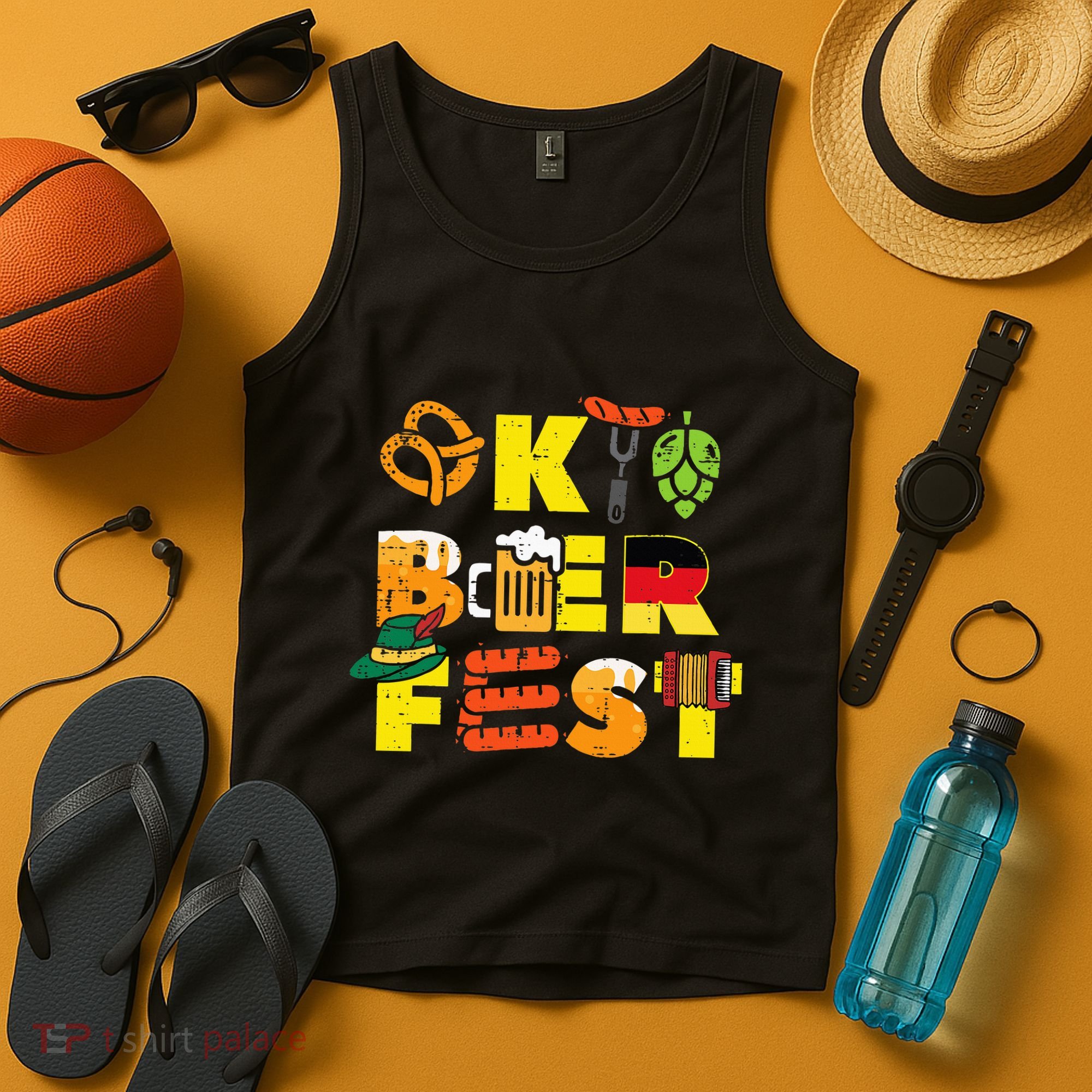 Oktoberfest German Things Cute Bavarian Festival Tank Top