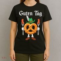 Oktoberfest Guten Tag Pretzel German Costume T-Shirt thumb 4