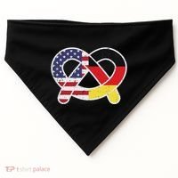 Oktoberfest German Us Flag Costume USA-Made Doggie Bandana thumb 0