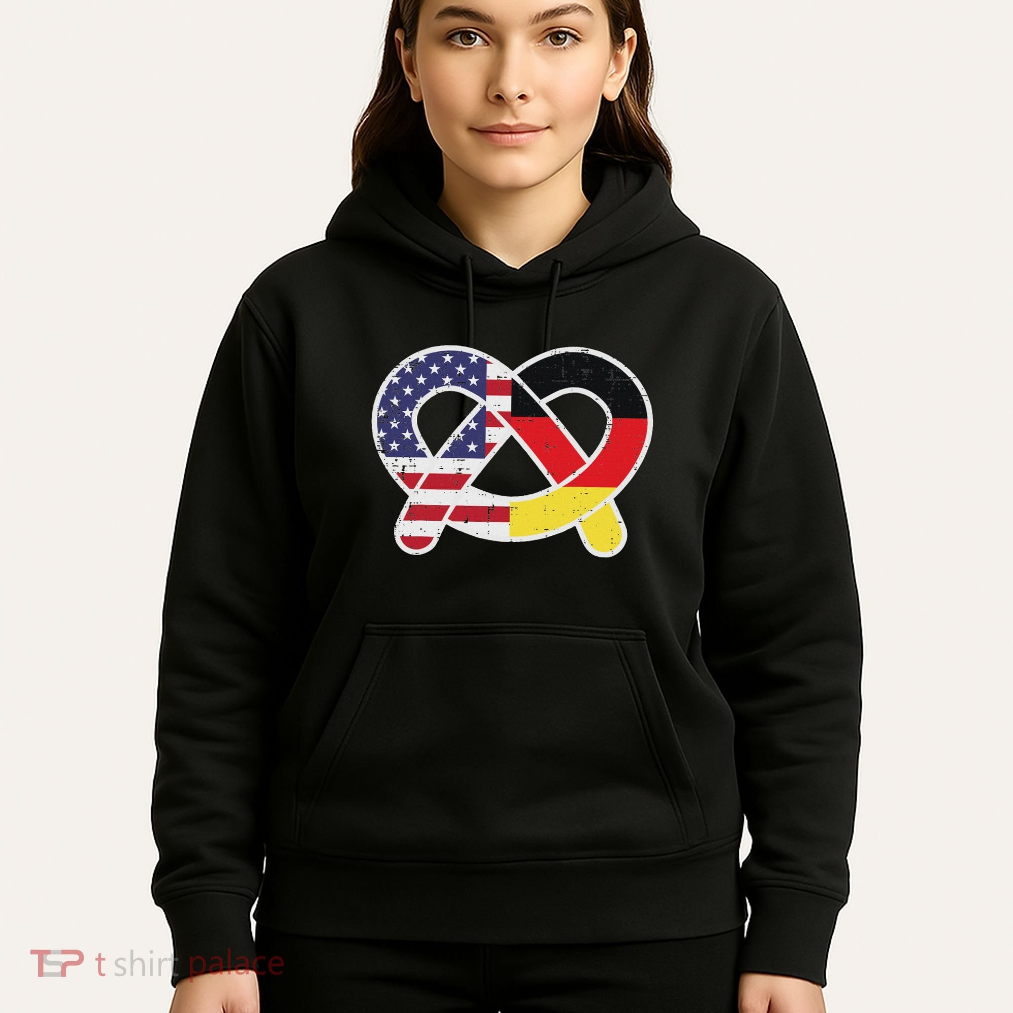 Oktoberfest German Us Flag Costume Hoodie