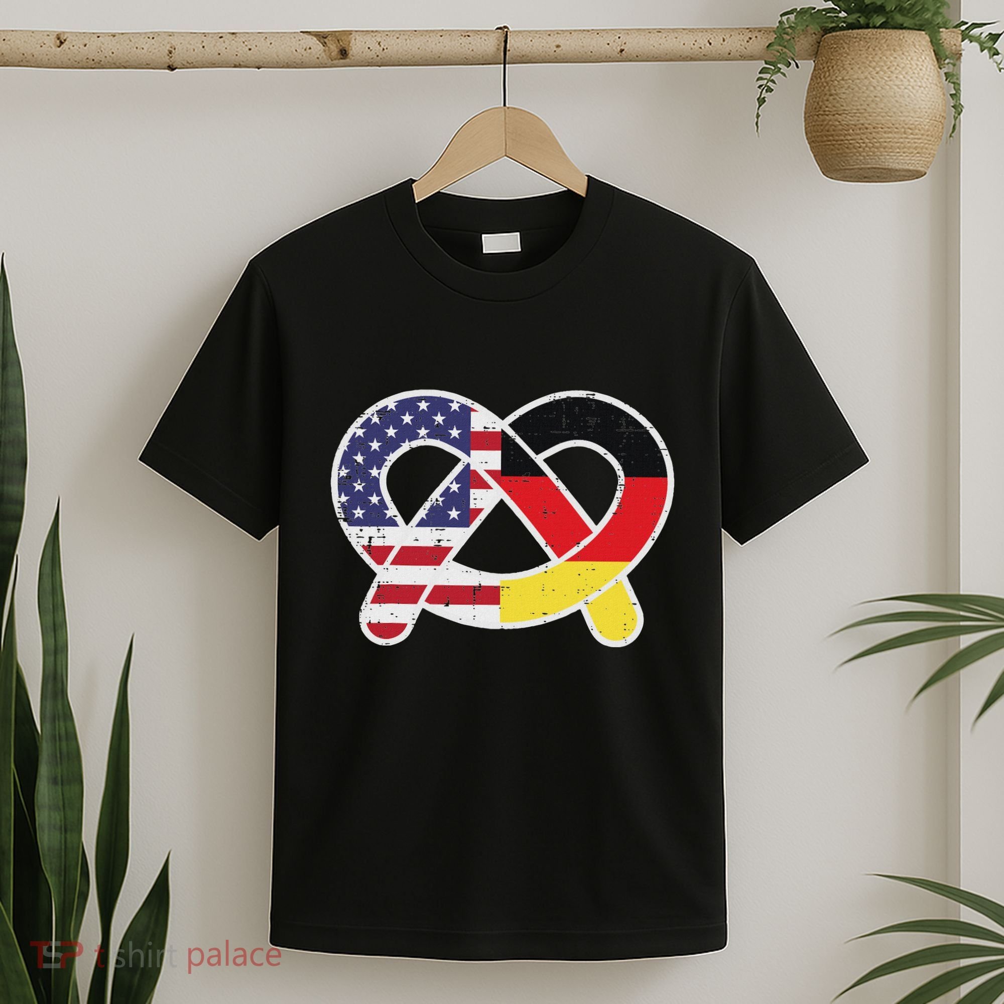 Oktoberfest German Us Flag Costume T-Shirt