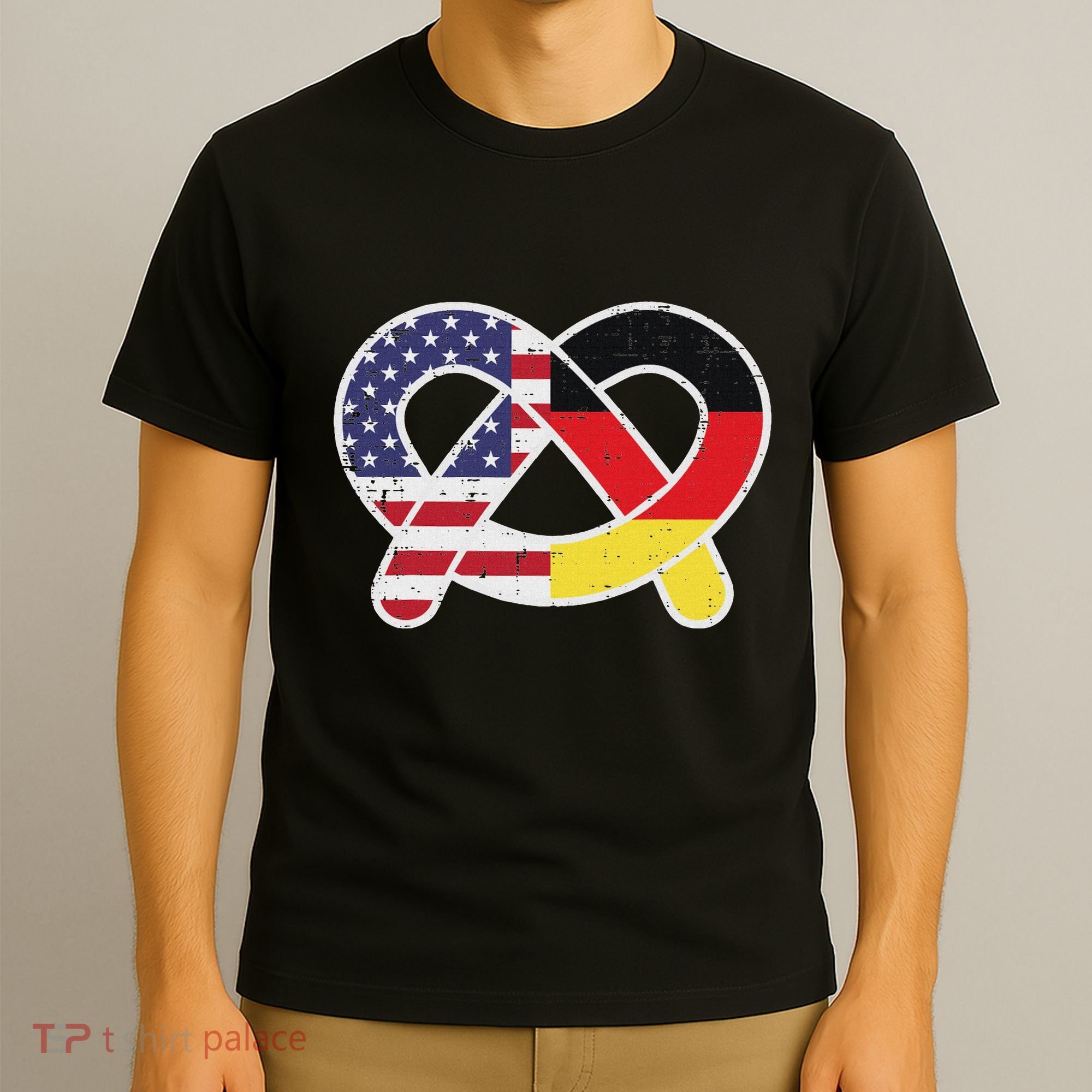 Oktoberfest German Us Flag Costume T-Shirt