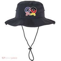 Oktoberfest German Us Flag Costume Bucket Hat thumb 0