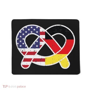 Oktoberfest German Us Flag Costume Mousepad