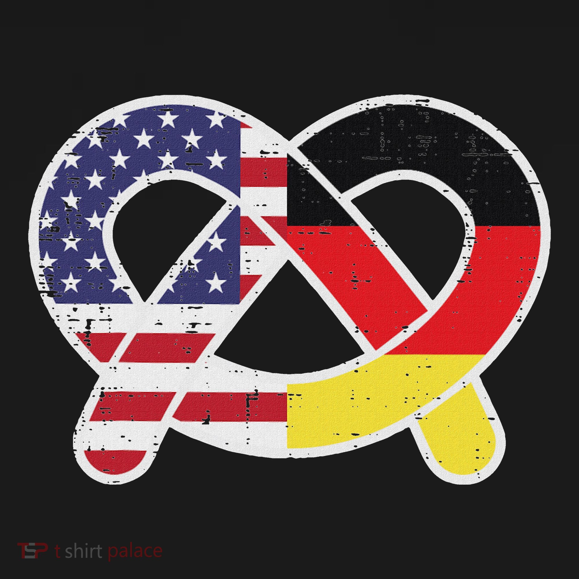 Oktoberfest German Us Flag Costume Mousepad