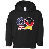 Oktoberfest German Us Flag Costume Toddler Hoodie thumb 0