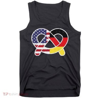Oktoberfest German Us Flag Costume Tank Top