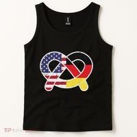 Oktoberfest German Us Flag Costume Tank Top thumb 2