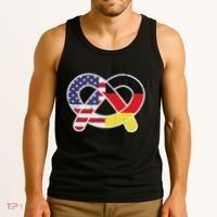 Oktoberfest German Us Flag Costume Tank Top thumb 3