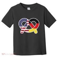 Oktoberfest German Us Flag Costume Toddler T-Shirt thumb 0