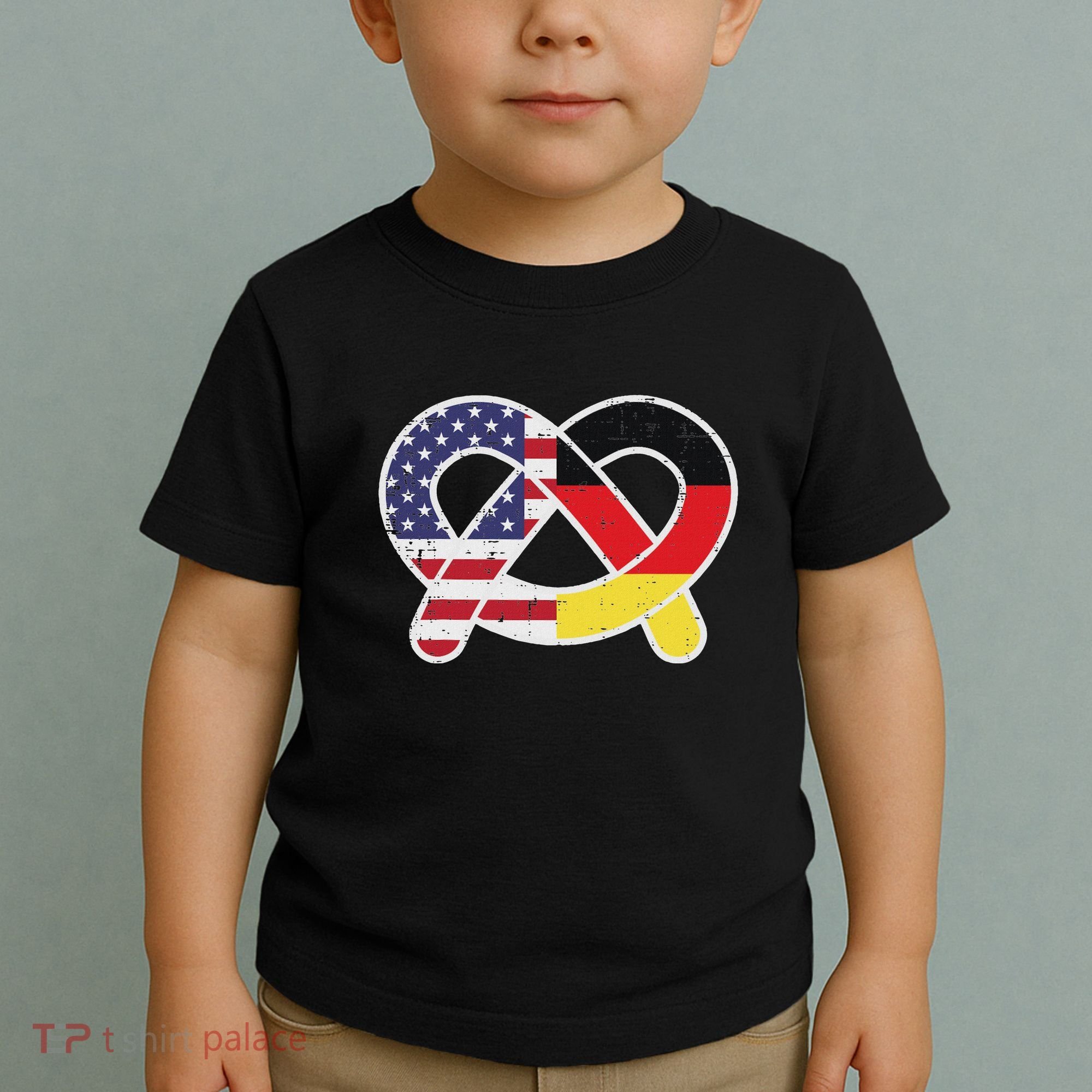 Oktoberfest German Us Flag Costume Toddler T-Shirt