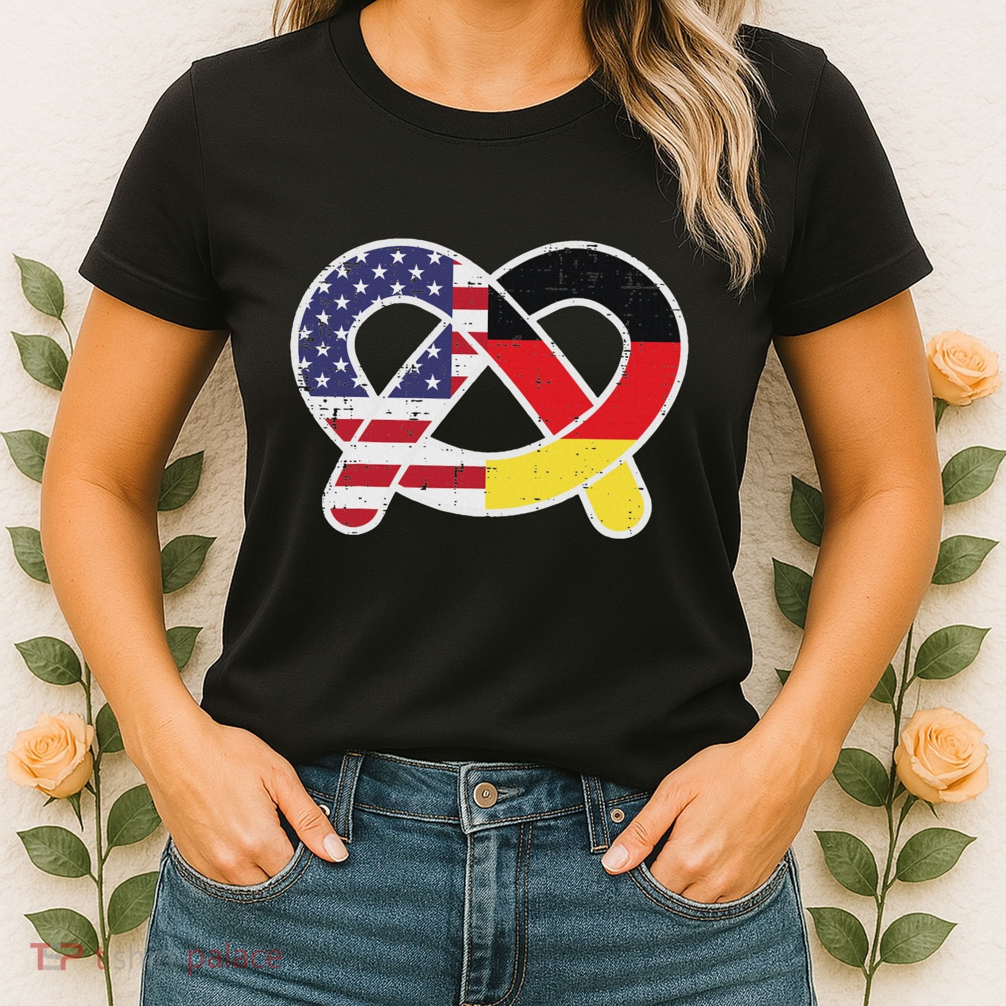 Oktoberfest German Us Flag Costume Women's T-Shirt