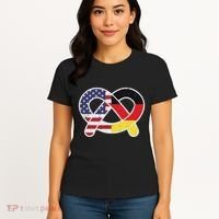 Oktoberfest German Us Flag Costume Women's T-Shirt thumb 4
