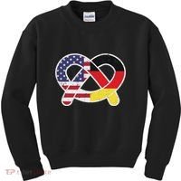 Oktoberfest German Us Flag Costume Kids Sweatshirt thumb 0