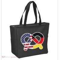 Oktoberfest German Us Flag Costume Tote Bag thumb 2