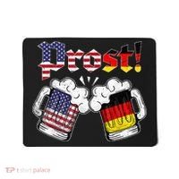 Oktoberfest German USA Flag Beer Octoberfest Prost Mousepad thumb 0