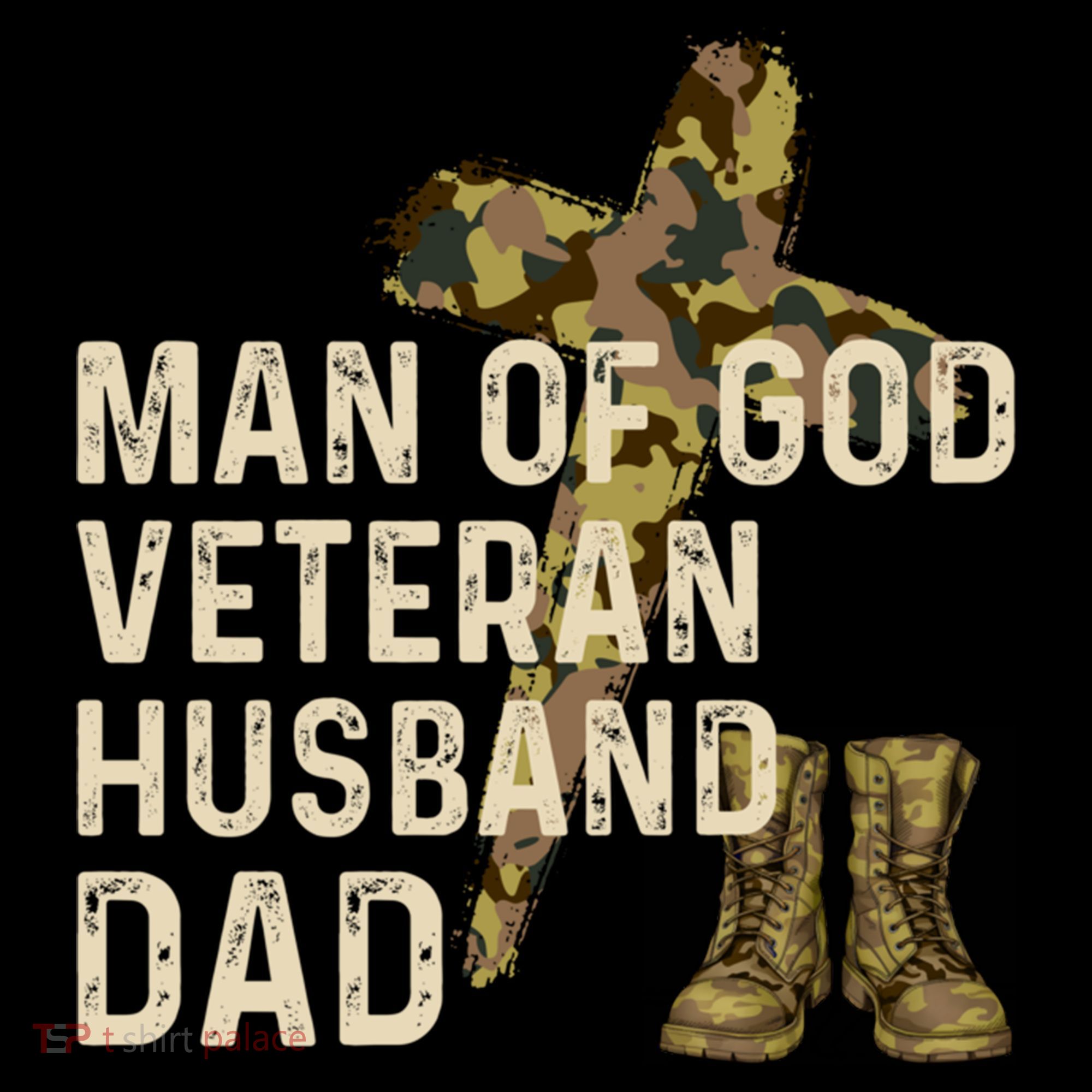 Of God Veteran Husband Dad Christian Jesus Camouflage Gift Coffee Mug