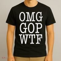 OMG GOP WTF Anti Trump No More Republican Party T-Shirt thumb 3