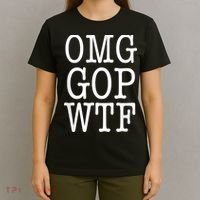 OMG GOP WTF Anti Trump No More Republican Party T-Shirt thumb 4